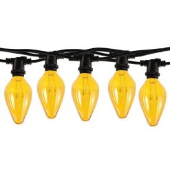 Outdoor/Indoor 14 ft. Plug-In E12 Bulb String Light with 10 Sockets-Bulbs included by Bulbrite 8 Outdoor/Indoor 14 ft. Plug-In E12 Bulb String Light with 10 Sockets-Bulbs included by Bulbrite -Deals Bulbrite Store black bulbrite string lights 810150 c3 1000