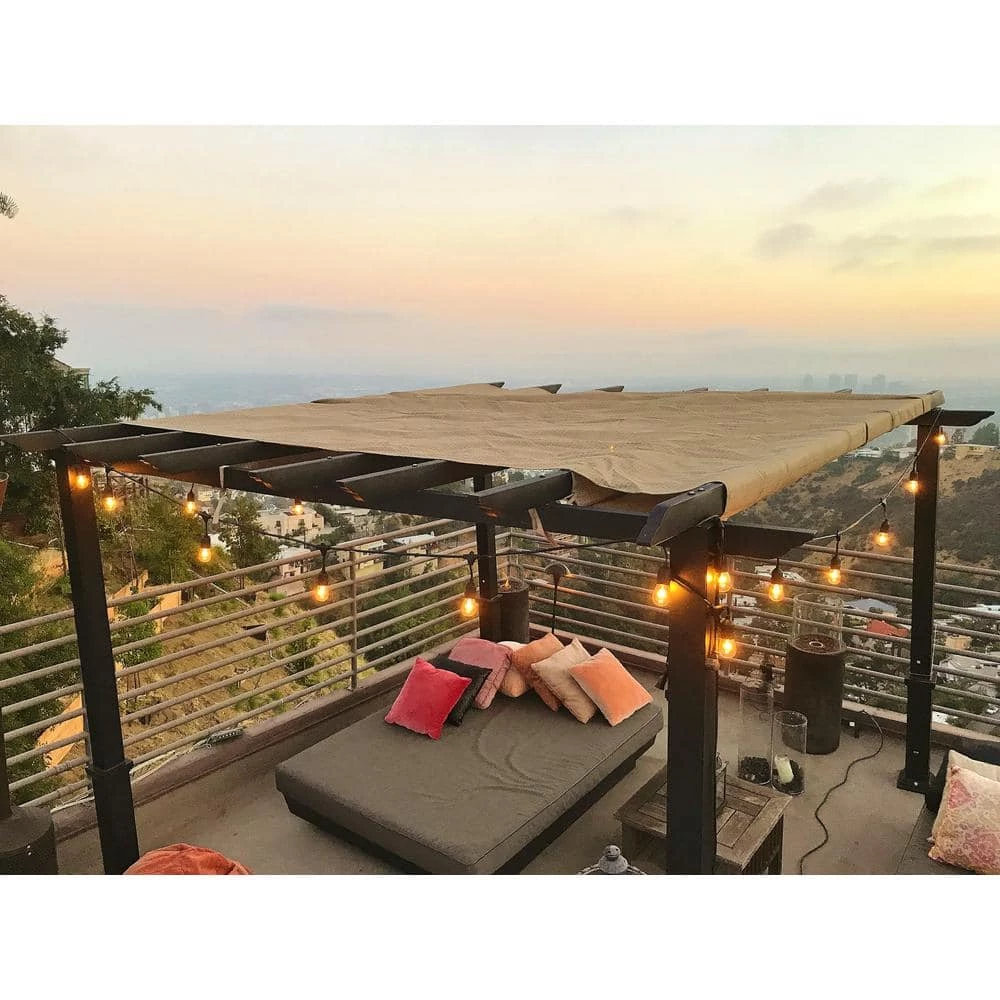 Outdoor/Indoor 14 ft. Plug-In E12 Bulb String Light with 10 Sockets-Bulbs included by Bulbrite 4 Outdoor/Indoor 14 ft. Plug-In E12 Bulb String Light with 10 Sockets-Bulbs included by Bulbrite - Image 2