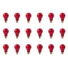 40-Watt A19 Ceramic Red Dimmable Incandescent Light Bulb (18-Pack) by Bulbrite -Deals Bulbrite Store bulbrite colored light bulbs 861122 64 1000