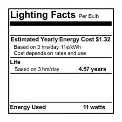 11-Watt Equivalent BH with Medium Screw Base E26 in Bronze Finish Dimmable 2200K Incandescent Light Bulb 25-Pack by Bulbrite -Deals Bulbrite Store bulbrite colored light bulbs 861310 44 1000