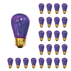 11-Watt Equivalent BH with Medium Screw Base E26 in Bronze Finish Dimmable 2200K Incandescent Light Bulb 25-Pack by Bulbrite