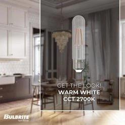 40-Watt Equivalent T9 Clear Dimmable Edison LED Light Bulb Warm White (2-Pack) by Bulbrite 11 40-Watt Equivalent T9 Clear Dimmable Edison LED Light Bulb Warm White (2-Pack) by Bulbrite -Deals Bulbrite Store bulbrite edison bulbs 861575 4f 1000