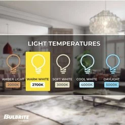 60-Watt CA10 Clear Dimmable Edison Style Filament LED Light Bulb with (E12) Candelabra Screw Base, 2700K(4-Pack) by Bulbrite -Deals Bulbrite Store bulbrite edison bulbs 861586 1f 1000