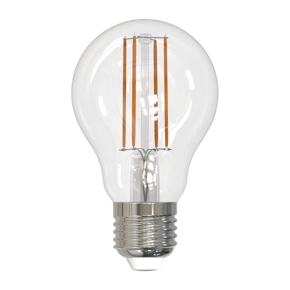 60-Watt Equivalent Dimmable A19 Vintage Edison LED Light Bulb with Medium (E26) Base, 3000K, (8-Pack) by Bulbrite 3 60-Watt Equivalent Dimmable A19 Vintage Edison LED Light Bulb with Medium (E26) Base, 3000K, (8-Pack) by Bulbrite