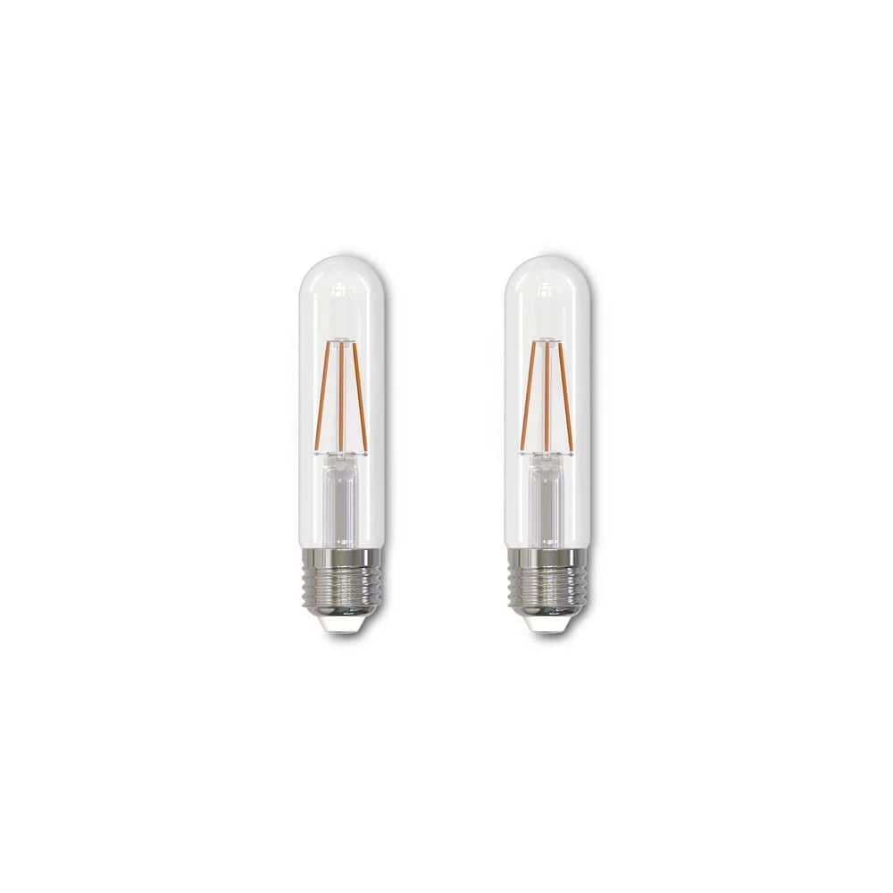 40-Watt Equivalent T9 Clear Dimmable Edison LED Light Bulb Soft White (2-Pack) by Bulbrite 3 40-Watt Equivalent T9 Clear Dimmable Edison LED Light Bulb Soft White (2-Pack) by Bulbrite
