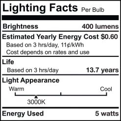 40-Watt Equivalent T9 Clear Dimmable Edison LED Light Bulb Soft White (2-Pack) by Bulbrite 14 40-Watt Equivalent T9 Clear Dimmable Edison LED Light Bulb Soft White (2-Pack) by Bulbrite -Deals Bulbrite Store bulbrite edison bulbs 861930 fa 1000