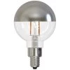 25-Watt Equivalent Dimmable Half Mirror G16 Vintage Edison LED Light Bulb with Candelabra (E12) Base, 2700K, (4-Pack) by Bulbrite -Deals Bulbrite Store bulbrite edison bulbs 862696 64 1000