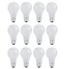 60-Watt Equivalent A19 with Medium Screw Base E26 in Soft White Finish Dimmable 2700K Halogen Light Bulb (12-Pack) by Bulbrite -Deals Bulbrite Store bulbrite halogen bulbs 860625 64 1000