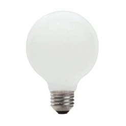 60-Watt Equivalent G25 with Medium Screw Base E26 in Soft White Finish Dimmable 2900K Halogen Light Bulb (8-Pack) by Bulbrite