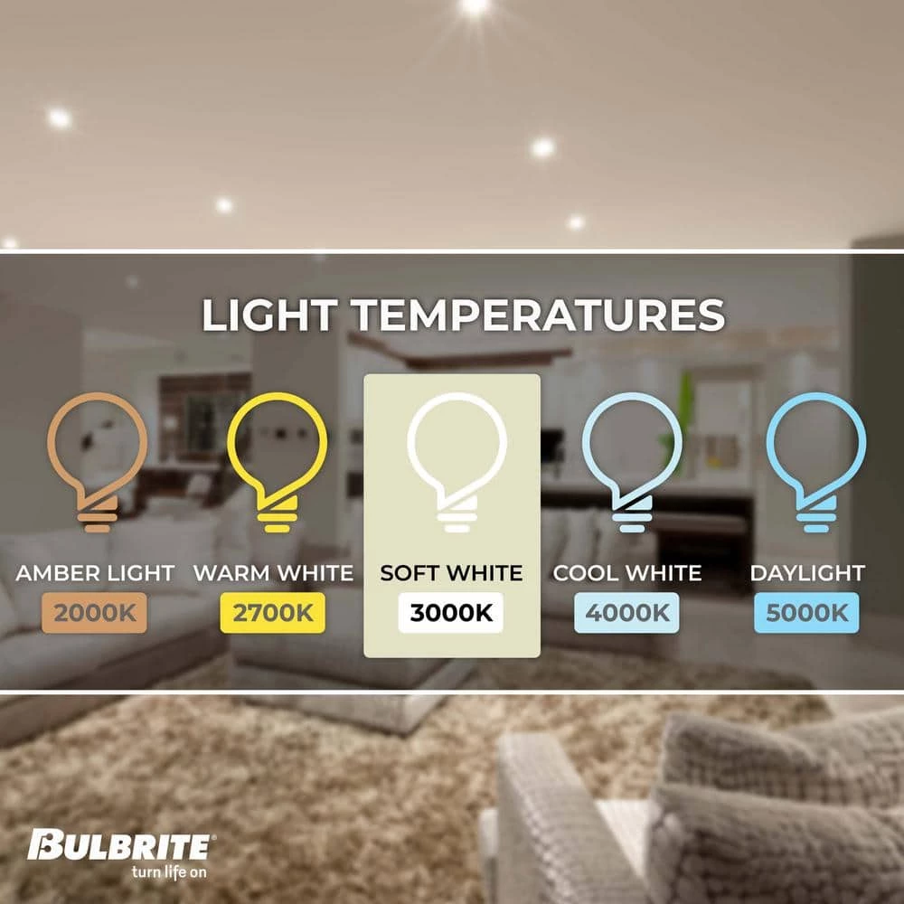 75-Watt Equivalent MR20 with Twist and Lock Bi-Pin Base GU10 in Frost Finish Dimmable 2900K Halogen Light Bulb (5-Pack) by Bulbrite 6 75-Watt Equivalent MR20 with Twist and Lock Bi-Pin Base GU10 in Frost Finish Dimmable 2900K Halogen Light Bulb (5-Pack) by Bulbrite - Image 4