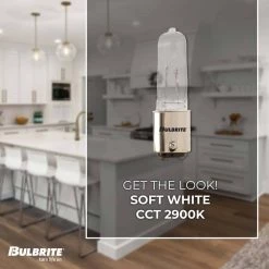 Mini 100-Watt Equivalent T4 Double-Contact Bayonet Base BA15D Clear Finish Dimmable 2900K Halogen Light Bulb (5-Pack) by Bulbrite 11 Mini 100-Watt Equivalent T4 Double-Contact Bayonet Base BA15D Clear Finish Dimmable 2900K Halogen Light Bulb (5-Pack) by Bulbrite -Deals Bulbrite Store bulbrite halogen bulbs 860813 4f 1000