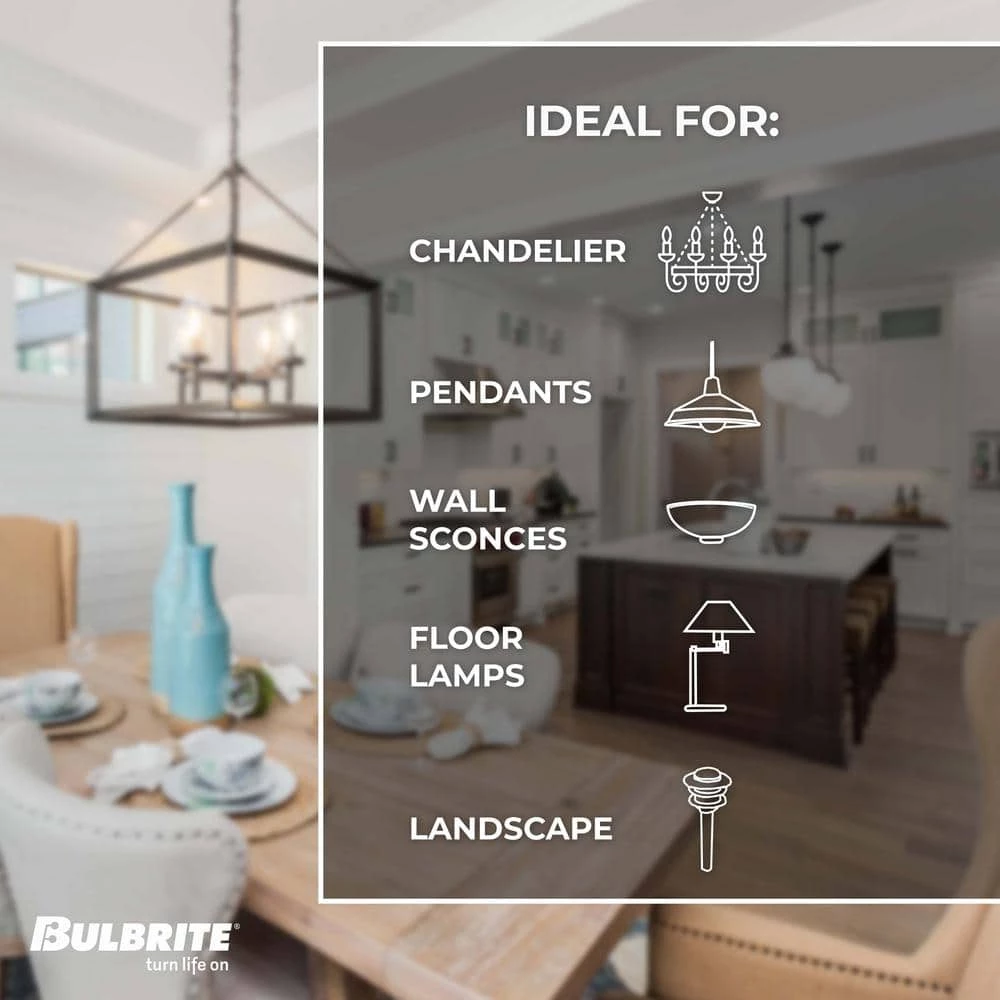 Mini 40-Watt Equivalent T4 with Bi-Pin Base G9 in Frost Finish Dimmable 2900K Halogen Light Bulb (5-Pack) by Bulbrite 6 Mini 40-Watt Equivalent T4 with Bi-Pin Base G9 in Frost Finish Dimmable 2900K Halogen Light Bulb (5-Pack) by Bulbrite - Image 4