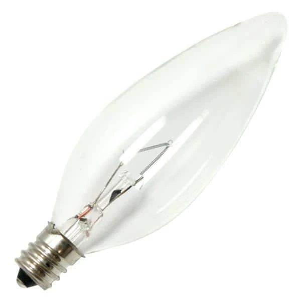 Krystal Touch 60-Watt B10 Krypton Light Bulb with Candelabra Screw (E12) Base, Clear, 2700K, (20-Pack) by Bulbrite 4 Krystal Touch 60-Watt B10 Krypton Light Bulb with Candelabra Screw (E12) Base, Clear, 2700K, (20-Pack) by Bulbrite - Image 2