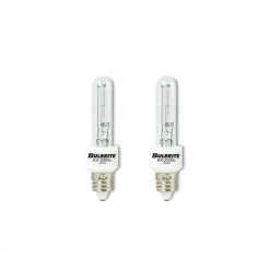 KX-2000 40-Watt T3 Krypton/Xenon Light Bulb with Mini-Candelabra Screw (E11) Base, Clear, 2700K (2-Pack) by Bulbrite