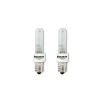 KX-2000 60-Watt T3 Krypton/Xenon Light Bulb with Candelabra Screw (E12) Base, Frost, 2700K (2-Pack) by Bulbrite