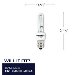 KX-2000 40-Watt T3 Krypton/Xenon Light Bulb with Candelabra Screw (E12) Base, Clear, 2700K (2-Pack) by Bulbrite 13 KX-2000 40-Watt T3 Krypton/Xenon Light Bulb with Candelabra Screw (E12) Base, Clear, 2700K (2-Pack) by Bulbrite -Deals Bulbrite Store bulbrite halogen bulbs 861199 fa 1000