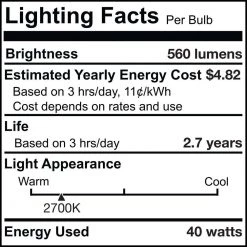 KX-2000 40-Watt T3 Krypton/Xenon Light Bulb with Double-Contact Bayonet (BA15D) Base, Clear, 2700K (2-Pack) by Bulbrite -Deals Bulbrite Store bulbrite halogen bulbs 861346 44 1000