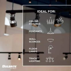Mini 100-Watt Equivalent T8 with Medium Screw Base E26 in Frost Finish Dimmable 2900K Halogen Light Bulb (5-Pack) by Bulbrite -Deals Bulbrite Store bulbrite halogen bulbs 861994 44 1000