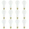200-Watt A23 Frost Dimmable Warm White Light Incandescent Light Bulb (12-Pack) by Bulbrite -Deals Bulbrite Store bulbrite incandescent light bulbs 860879 64 1000