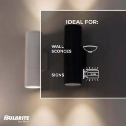 75-Watt T8 E26 Incandescent Light Bulb Medium Base Clear 3000K (5-Pack) by Bulbrite -Deals Bulbrite Store bulbrite incandescent light bulbs 861033 44 1000