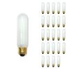 40-Watt T10 Frost Dimmable Warm White Light Incandescent Light Bulb (25-Pack) by Bulbrite -Deals Bulbrite Store bulbrite incandescent light bulbs 861035 64 1000