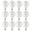 150-Watt G40 White Dimmable Warm White Light Incandescent Light Bulb (12-Pack) by Bulbrite -Deals Bulbrite Store bulbrite incandescent light bulbs 861056 64 1000