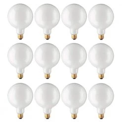 150-Watt G40 White Dimmable Warm White Light Incandescent Light Bulb (12-Pack) by Bulbrite