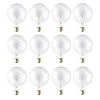 40-Watt G40 Clear Dimmable Warm White Light Incandescent Light Bulb (12-Pack) by Bulbrite -Deals Bulbrite Store bulbrite incandescent light bulbs 861073 64 1000