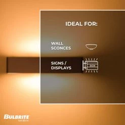 40-Watt T8 Incandescent Light Bulb Medium Base (E26) Clear 2700K (5-Pack) by Bulbrite -Deals Bulbrite Store bulbrite incandescent light bulbs 861076 44 1000