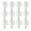 100-Watt G40 White Dimmable Warm White Light Incandescent Light Bulb (12-Pack) by Bulbrite -Deals Bulbrite Store bulbrite incandescent light bulbs 861099 64 1000