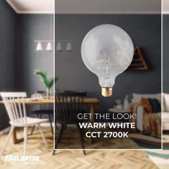 60-Watt G40 Clear Dimmable Warm White Light Incandescent Light Bulb (12-Pack) by Bulbrite -Deals Bulbrite Store bulbrite incandescent light bulbs 861133 4f 1000