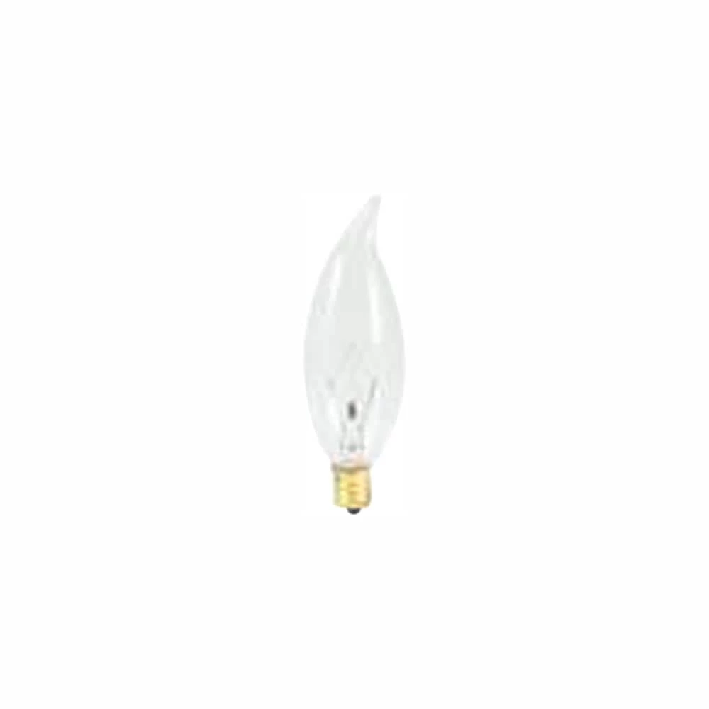 25-Watt CA10 Clear Dimmable (E12) Candelabra Screw Base Warm White Light Incandescent Light Bulb, 2700K (50-Pack) by Bulbrite 3 25-Watt CA10 Clear Dimmable (E12) Candelabra Screw Base Warm White Light Incandescent Light Bulb, 2700K (50-Pack) by Bulbrite