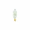 40-Watt B8 Clear Dimmable (E12) Candelabra Screw Base, Warm White Light Incandescent Light Bulb, 2700K (50-Pack) by Bulbrite