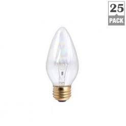 40-Watt F15 Clear Dimmable Warm White Light Incandescent Light Bulb (25-Pack) by Bulbrite -Deals Bulbrite Store bulbrite incandescent light bulbs 861210 1d 1000