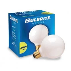 40-Watt G30 White Dimmable Warm White Light Incandescent Light Bulb (12-Pack) by Bulbrite -Deals Bulbrite Store bulbrite incandescent light bulbs 861219 c3 1000