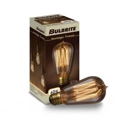 60-Watt ST18 Incandescent Light Bulb Medium Base (E26) Antique Nostalgic Thread 2200K (4-Pack) by Bulbrite 10 60-Watt ST18 Incandescent Light Bulb Medium Base (E26) Antique Nostalgic Thread 2200K (4-Pack) by Bulbrite -Deals Bulbrite Store bulbrite incandescent light bulbs 861231 c3 1000