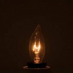 15-Watt CA8 Clear Dimmable (E12) Candelabra Screw Base Warm White Light Incandescent Light Bulb, 2700K (50-Pack) by Bulbrite -Deals Bulbrite Store bulbrite incandescent light bulbs 861244 40 1000