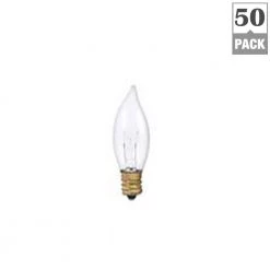 15-Watt CA8 Clear Dimmable (E12) Candelabra Screw Base Warm White Light Incandescent Light Bulb, 2700K (50-Pack) by Bulbrite -Deals Bulbrite Store bulbrite incandescent light bulbs 861244 a0 1000