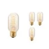 40-Watt T14 Incandescent Light Bulb Medium Base (E26) Antique Nostalgic Thread 2200K (4-Pack) by Bulbrite -Deals Bulbrite Store bulbrite incandescent light bulbs 861380 64 1000