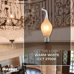 6-Watt S6 Silicone Dimmable (E12) Candelabra Screw Base Incandescent Light Bulb, 2700k (25-Pack) by Bulbrite 11 6-Watt S6 Silicone Dimmable (E12) Candelabra Screw Base Incandescent Light Bulb, 2700k (25-Pack) by Bulbrite -Deals Bulbrite Store bulbrite incandescent light bulbs 861968 4f 1000