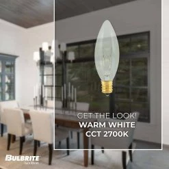 15-Watt B8 Clear Dimmable Candelabra Base (E12) Incandescent Light Bulb 2700K (50-Pack) by Bulbrite -Deals Bulbrite Store bulbrite incandescent light bulbs 861984 4f 1000
