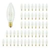 15-Watt B8 Clear Dimmable Candelabra Base (E12) Incandescent Light Bulb 2700K (50-Pack) by Bulbrite -Deals Bulbrite Store bulbrite incandescent light bulbs 861984 64 1000