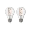 40W Equivalent Warm White Light A19 Dimmable LED Filament Light Bulb (2-Pack) by Bulbrite 2 40W Equivalent Warm White Light A19 Dimmable LED Filament Light Bulb (2-Pack) by Bulbrite -Deals Bulbrite Store bulbrite led light bulbs 860997 64 1000