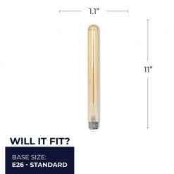 40W Equivalent Amber Light T9 Dimmable LED Filament Light Bulb (2-Pack) by Bulbrite 15 40W Equivalent Amber Light T9 Dimmable LED Filament Light Bulb (2-Pack) by Bulbrite -Deals Bulbrite Store bulbrite led light bulbs 861364 76 1000