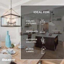 60W Equivalent Warm White Light G25 Dimmable LED Filament Light Bulb (4-Pack) by Bulbrite 13 60W Equivalent Warm White Light G25 Dimmable LED Filament Light Bulb (4-Pack) by Bulbrite -Deals Bulbrite Store bulbrite led light bulbs 861406 44 1000