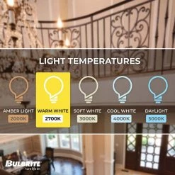 40W Warm White Light B11 Clear Dimmable (E12) Candelabra Screw Base LED Filament Light Bulb, 2700K (4-Pack) by Bulbrite -Deals Bulbrite Store bulbrite led light bulbs 861413 1f 1000