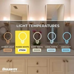 40W Equivalent Dimmable CA10 (E12) Candelabra Screw Base Warm White Light Clear LED Filament Light Bulb,2700K (4-Pack) by Bulbrite -Deals Bulbrite Store bulbrite led light bulbs 861415 1f 1000