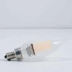 40-Watt CA10 Dimmable (E12) Candelabra Screw Base LED Warm White Light Milky Light Bulb, 2700K (4-Pack) by Bulbrite -Deals Bulbrite Store bulbrite led light bulbs 861416 c3 1000