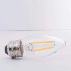 40W Equivalent Warm White Light B11 Dimmable LED Filament Light Bulb (4-Pack) by Bulbrite -Deals Bulbrite Store bulbrite led light bulbs 861418 c3 1000