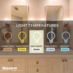40W Dimmable (E12) Candelabra Screw Base Warm White Light Clear CA10 LED Filament Light Bulb, 3000K (4-Pack) by Bulbrite -Deals Bulbrite Store bulbrite led light bulbs 861420 1f 1000